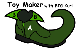 Toe Maker Big Curl Elf Shoe Option